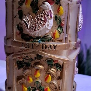 New German 12 Days of Christmas Candle